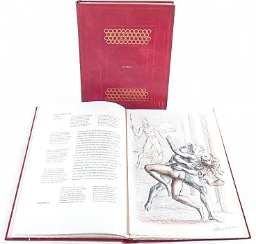 Libro da collezione Metamorfosi di Ovidio, anni '70
