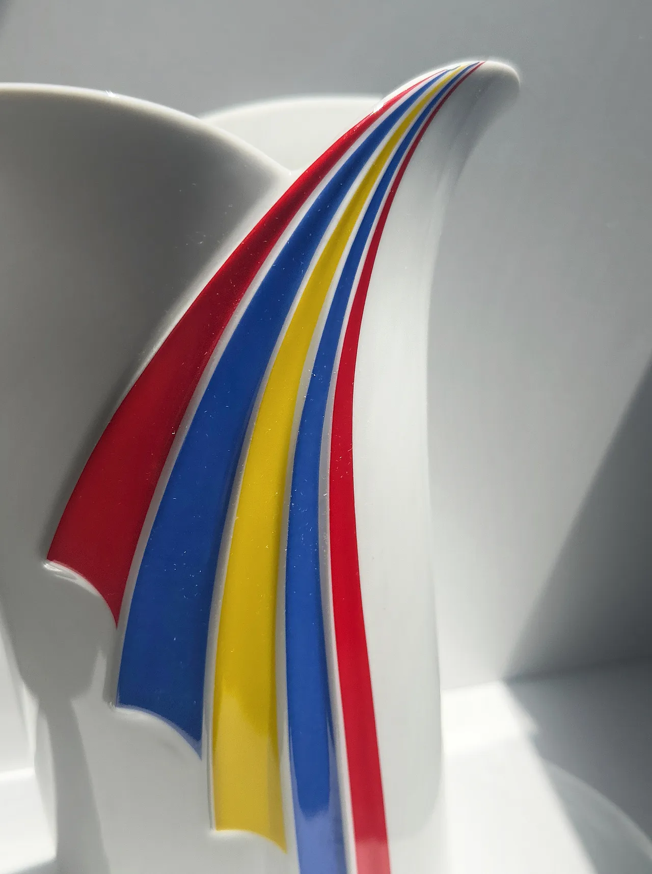 Postmodern porcelain vase by Rosenthal Thomas - 1980er 2