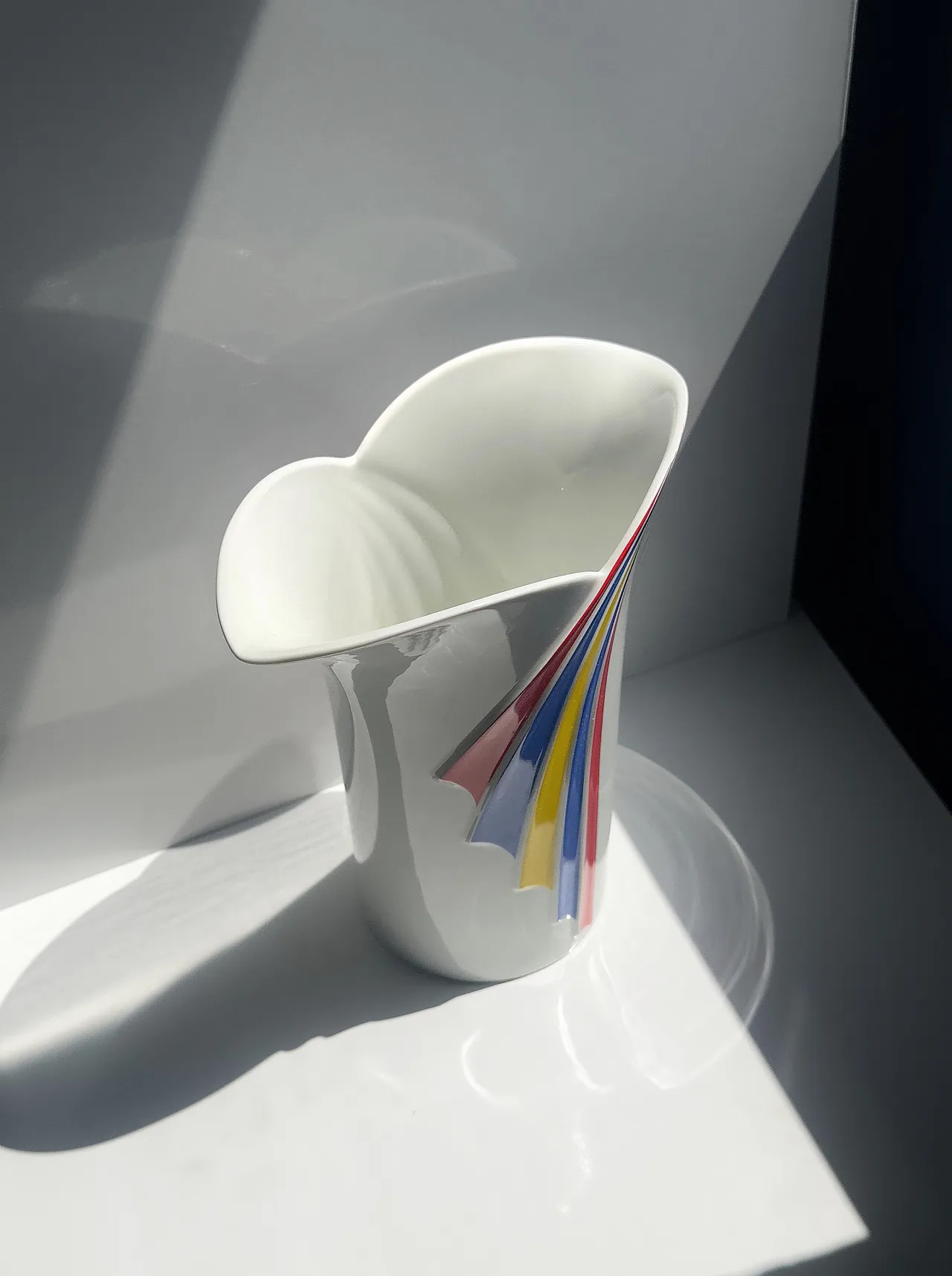 Postmodern porcelain vase by Rosenthal Thomas - 1980er 3