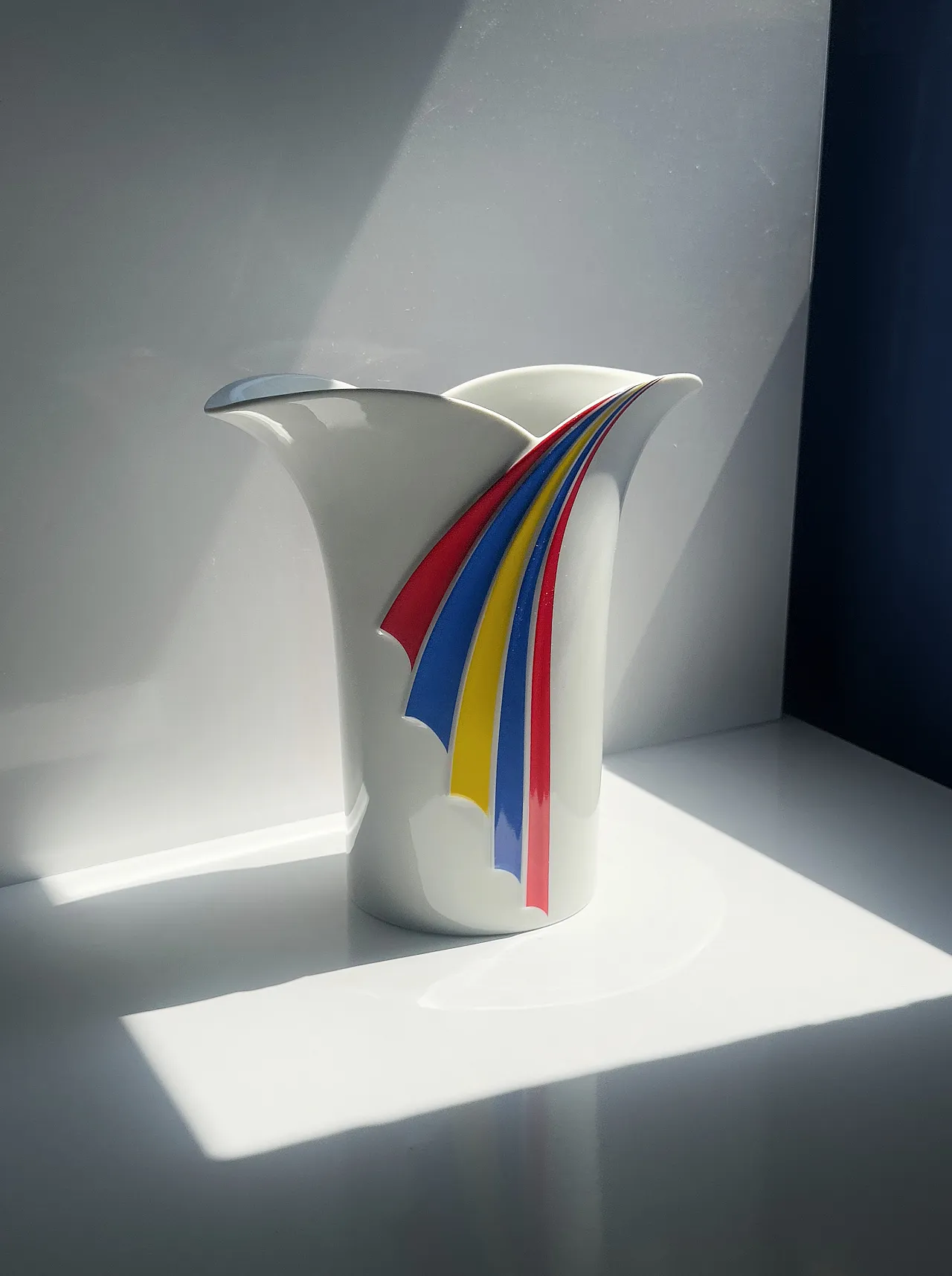 Postmodern porcelain vase by Rosenthal Thomas - 1980er 5