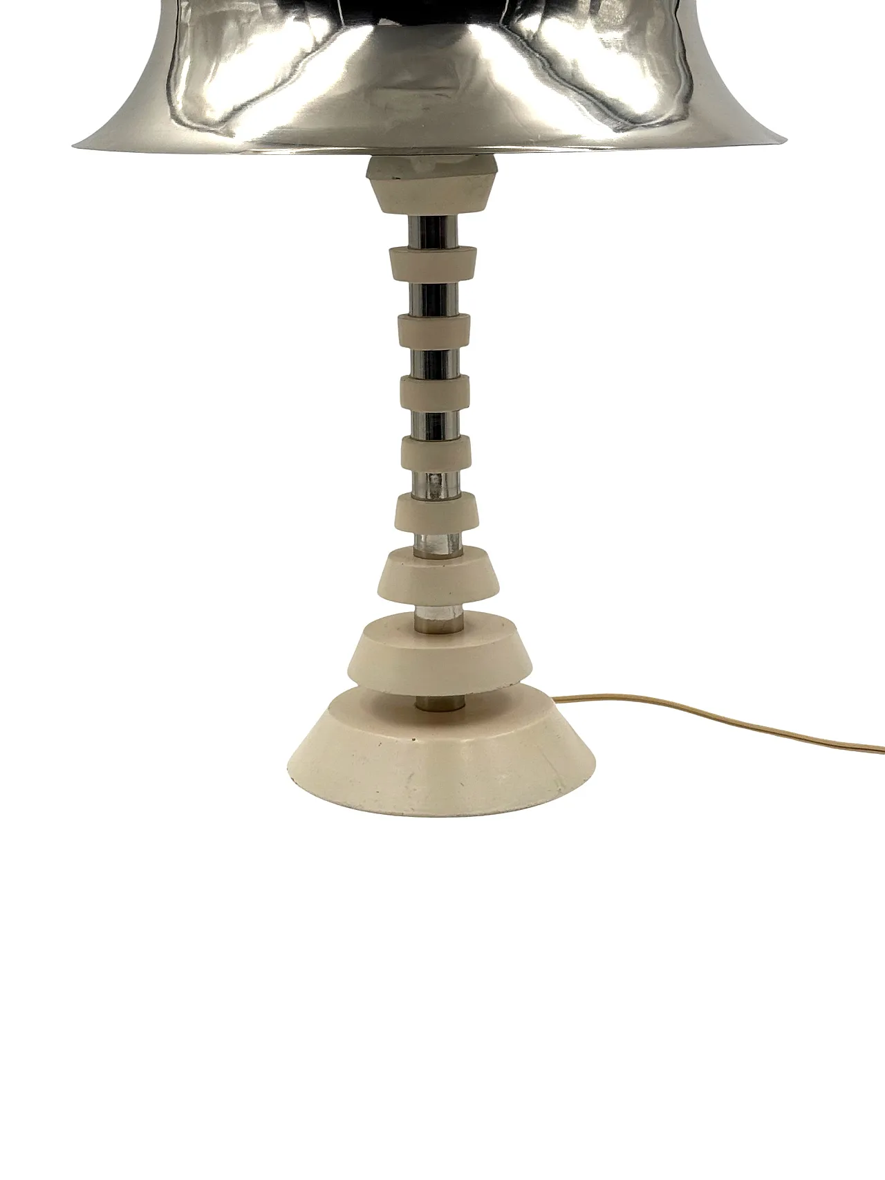 Space age pagoda-shaped table lamp, France, 1970 6