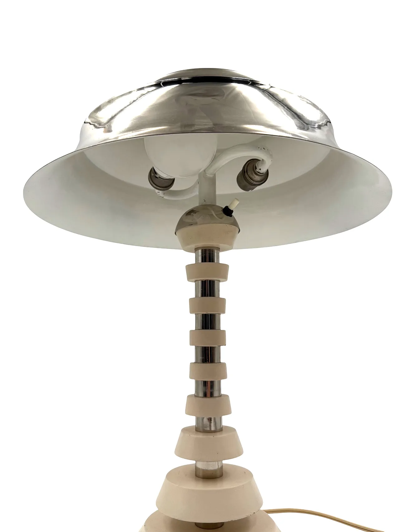 Space age pagoda-shaped table lamp, France, 1970 9