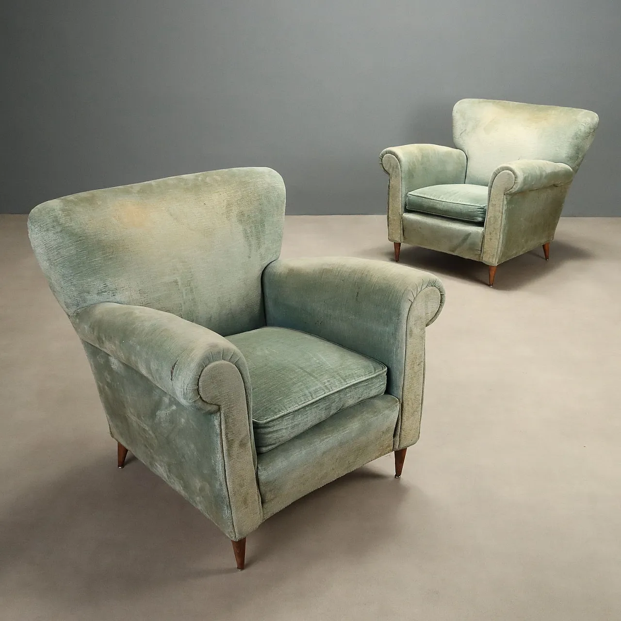 Pair of armchairs, 1950s 1