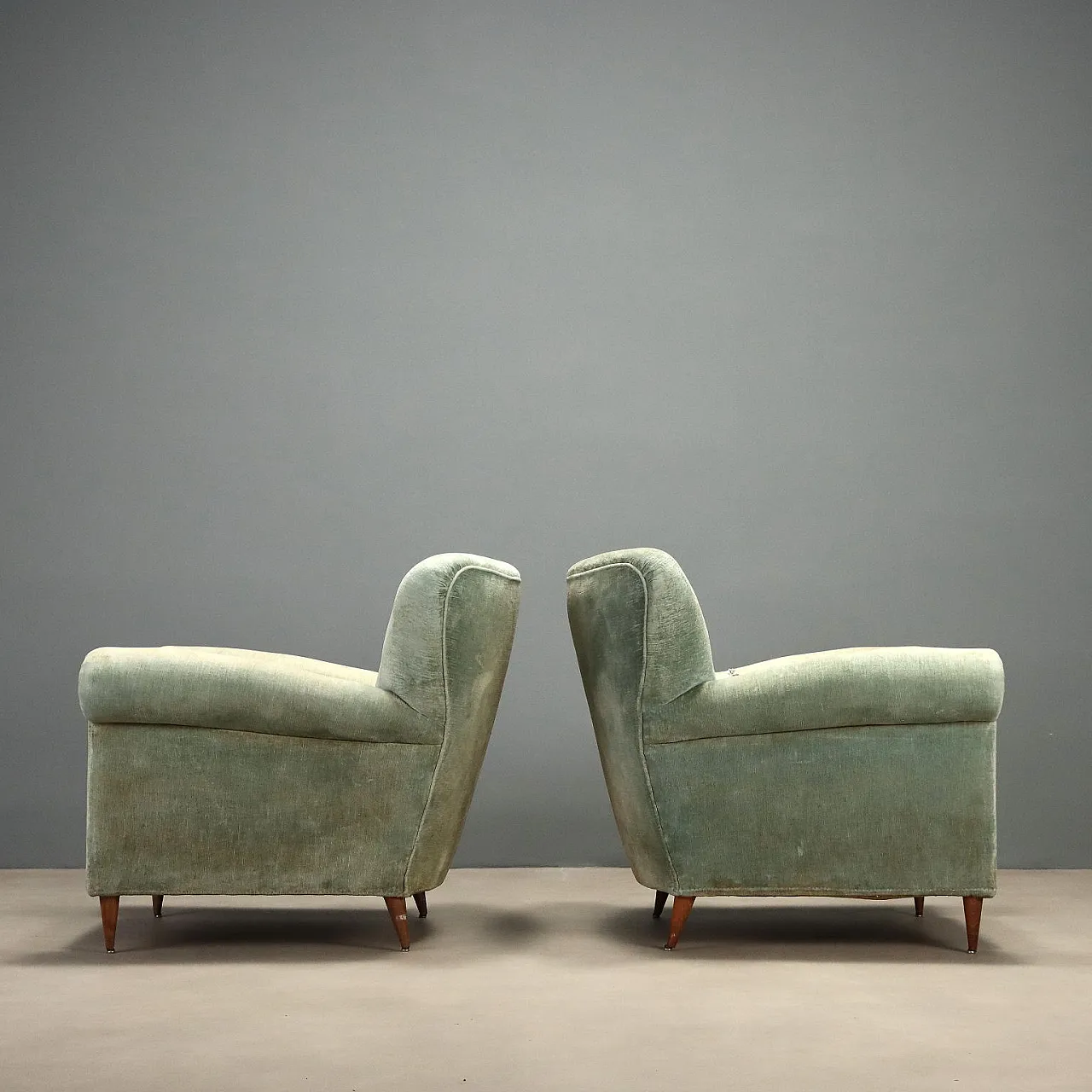 Pair of armchairs, 1950s 4