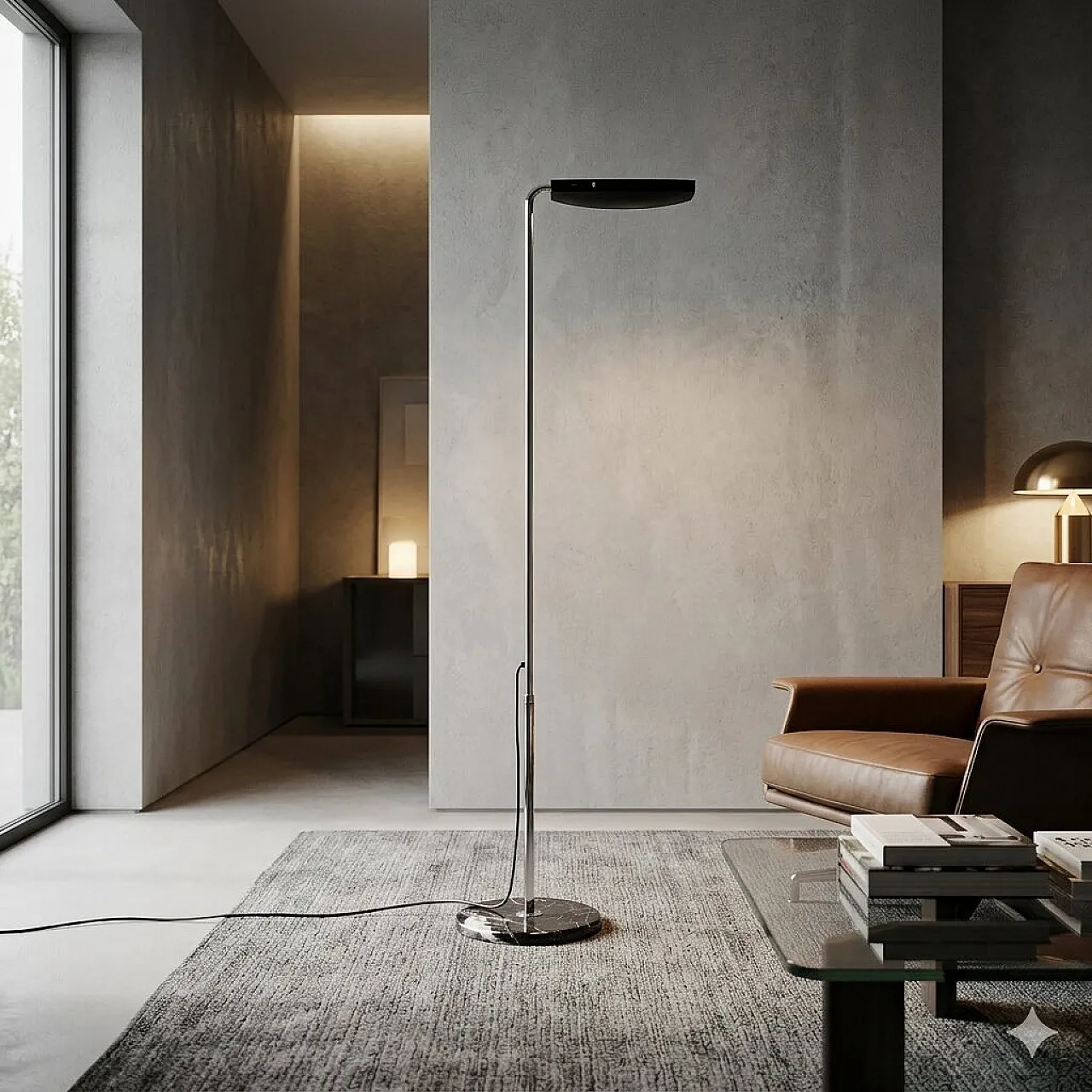 Mezzaluna lamp by Bruno Gecchelin for Skipper, 20th century 2