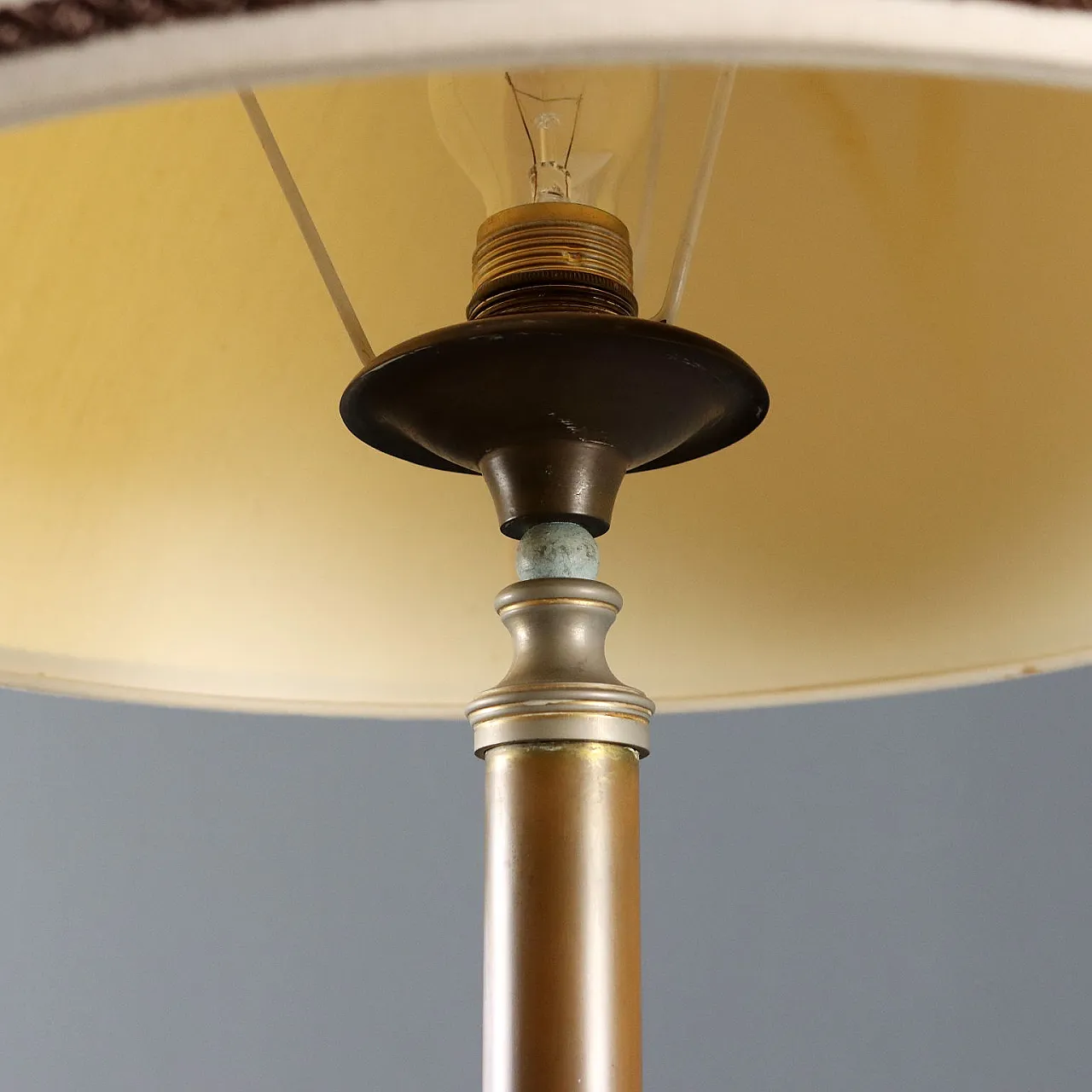 Brass lamp, 1950s 5