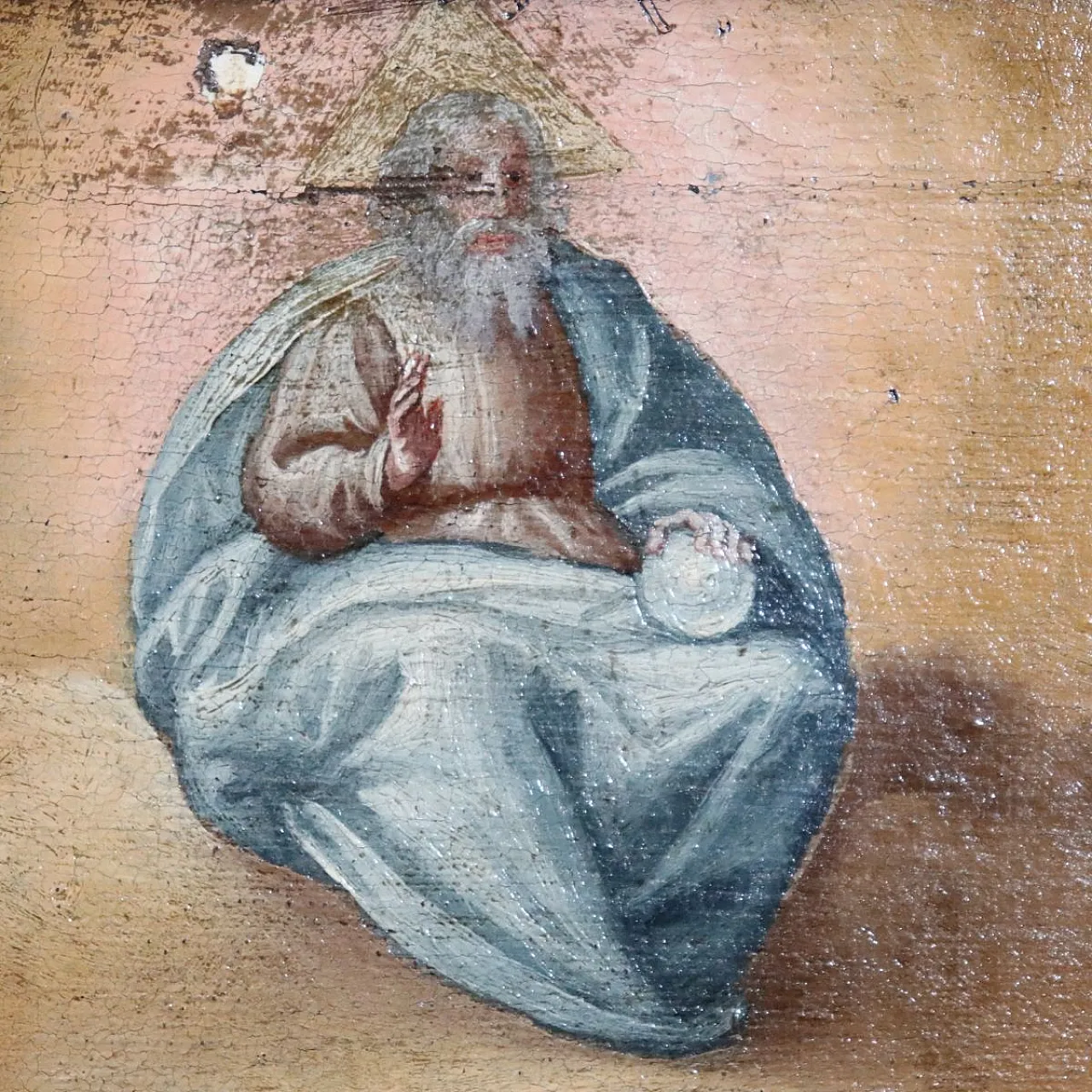 The Annunciation, oil painting on canvas, 17th century 6