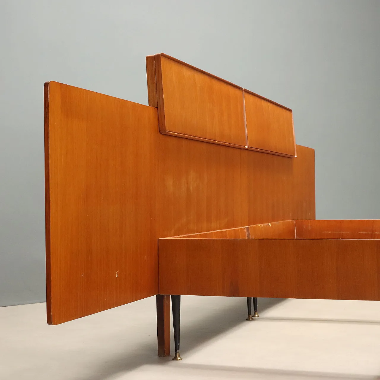 Double bed by Silvio Cavatorta, 1960s 3