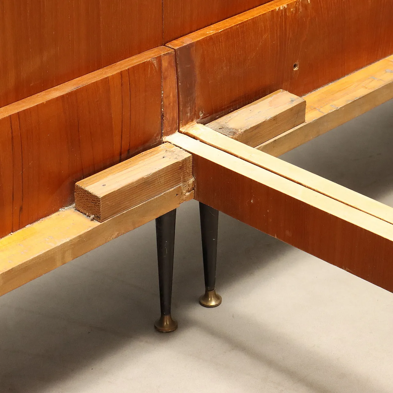 Double bed by Silvio Cavatorta, 1960s 6