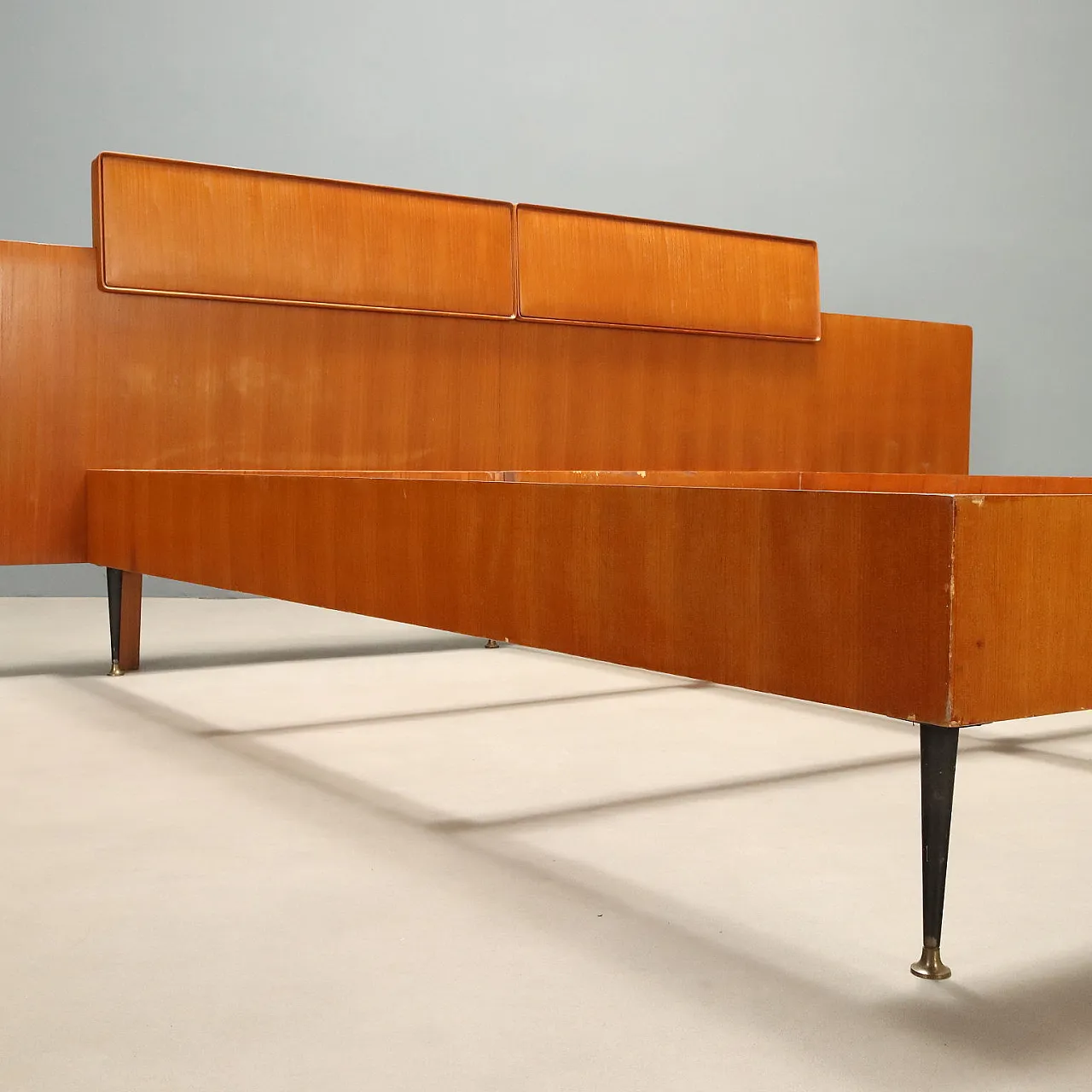 Double bed by Silvio Cavatorta, 1960s 9