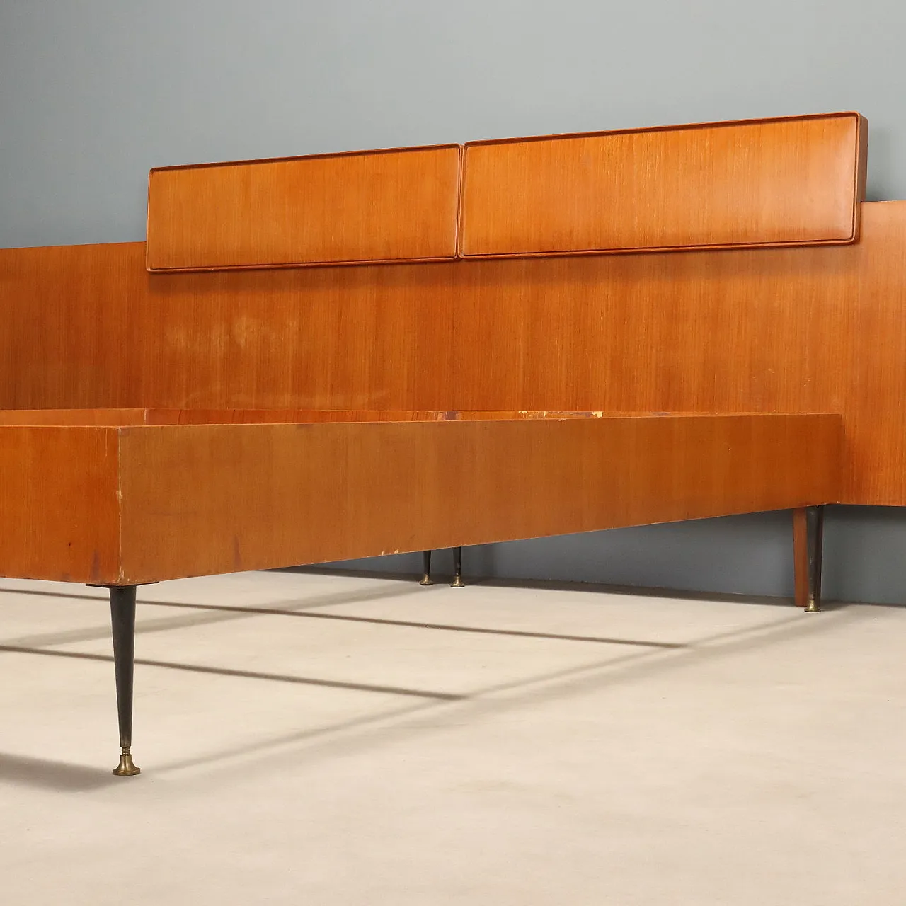 Double bed by Silvio Cavatorta, 1960s 10