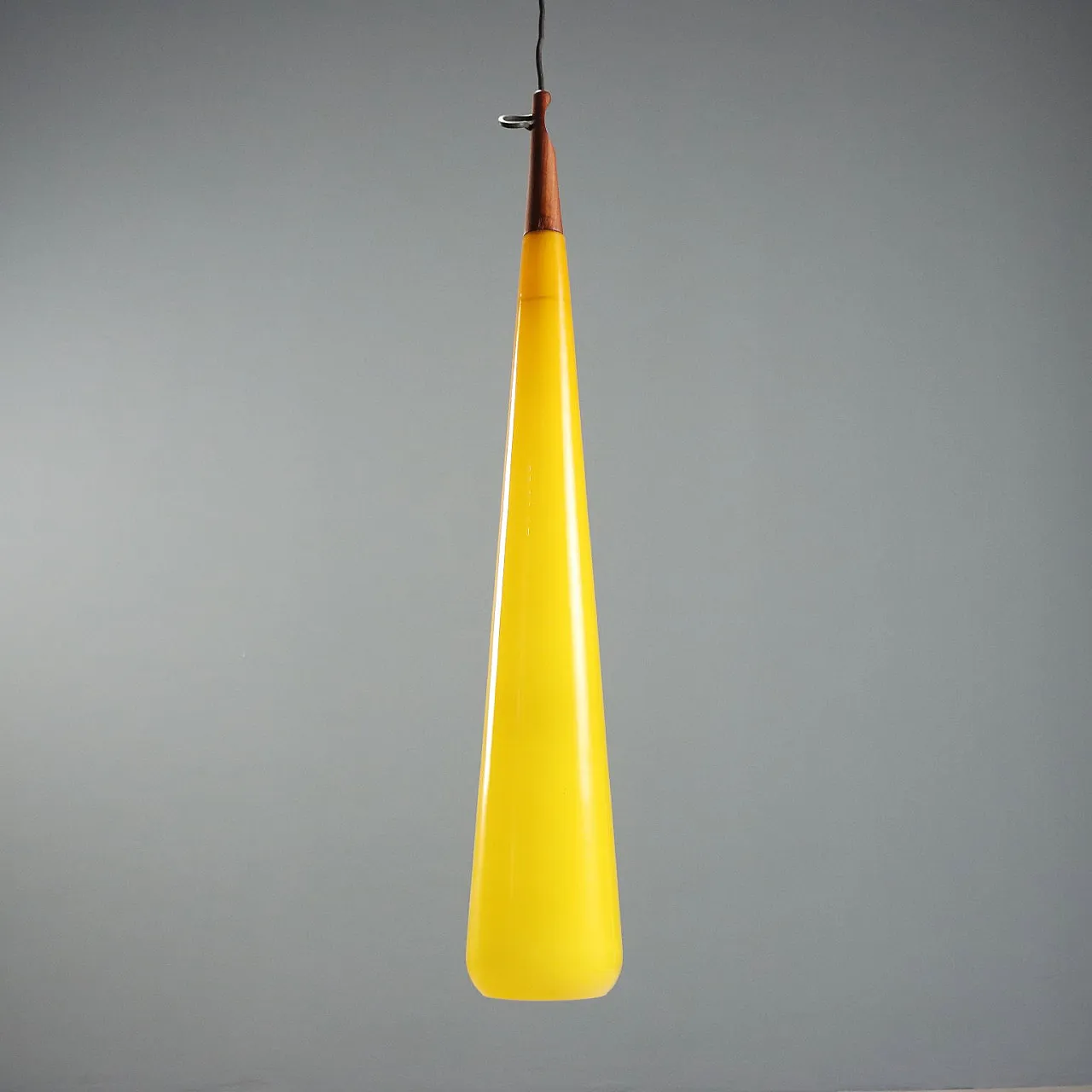 Lamp in yellow Murano glass, 1960s 5