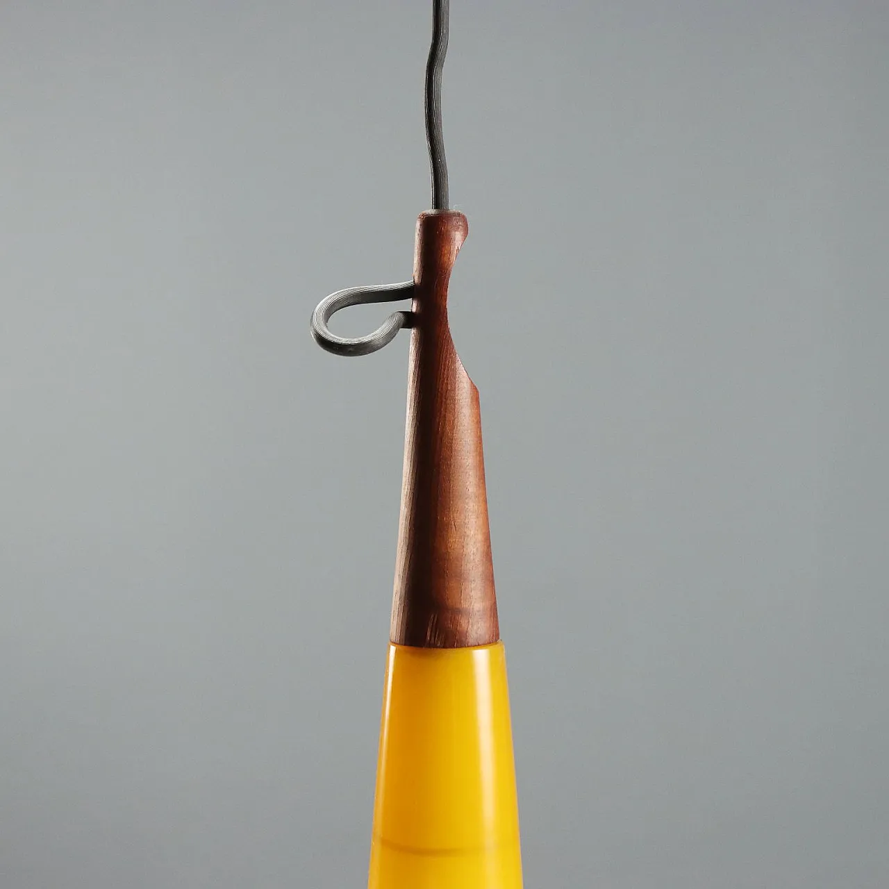 Lamp in yellow Murano glass, 1960s 6