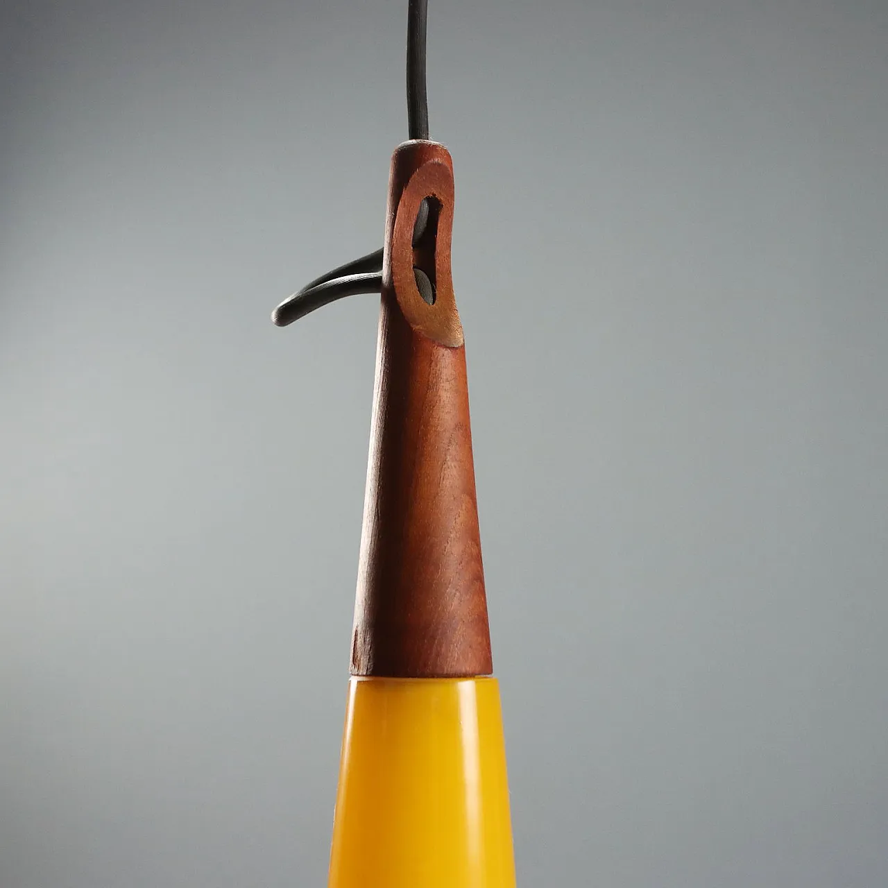 Lamp in yellow Murano glass, 1960s 7