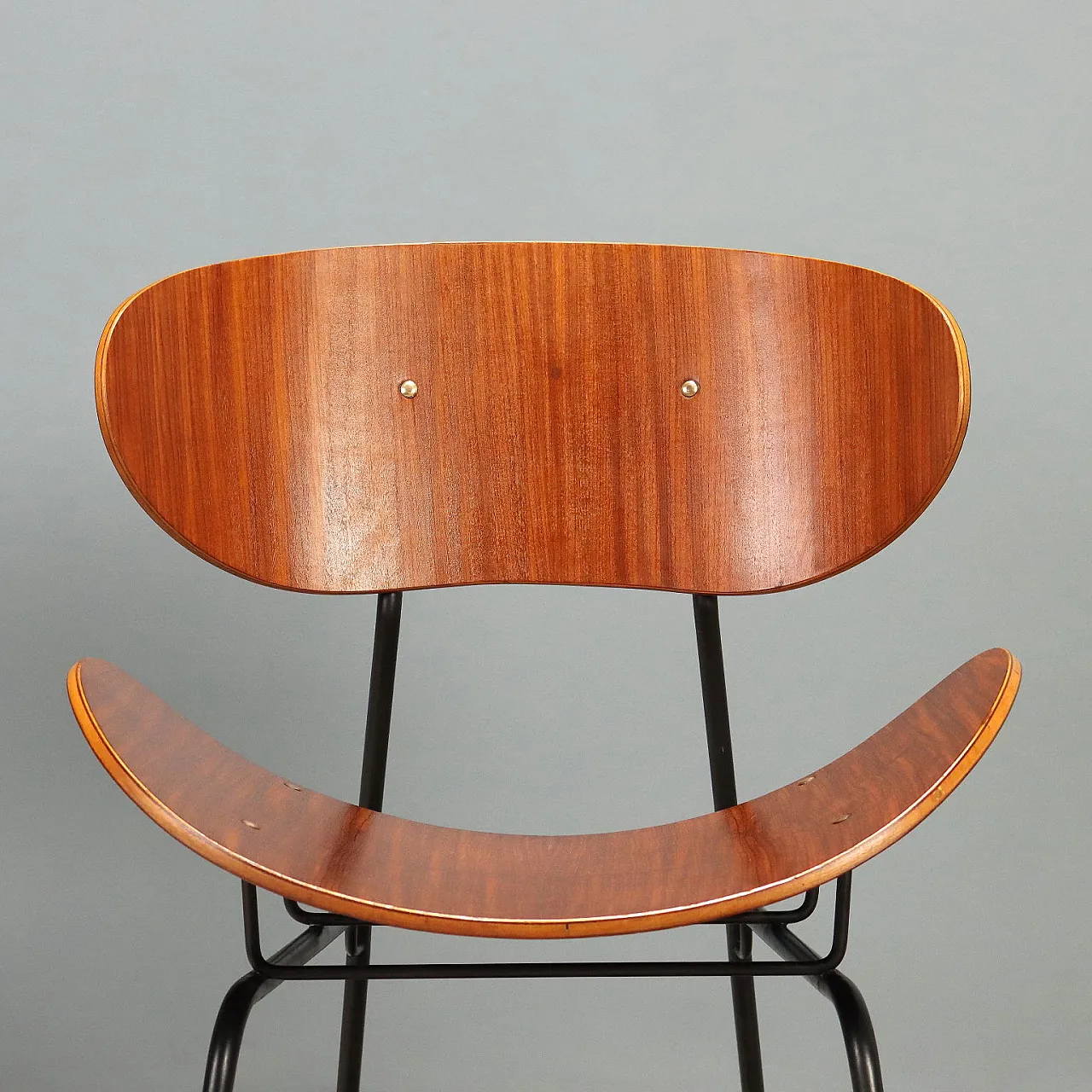Pair of T armchairs. Silvana Comfort by Carlo Ratti, 1950s 6