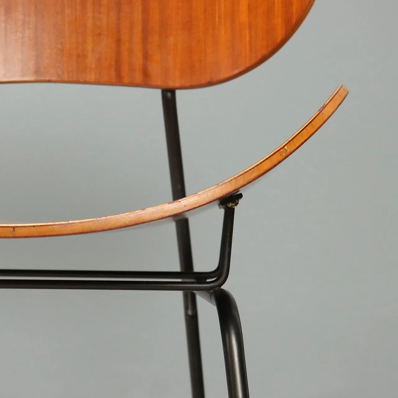 Pair of T armchairs. Silvana Comfort by Carlo Ratti, 1950s 7