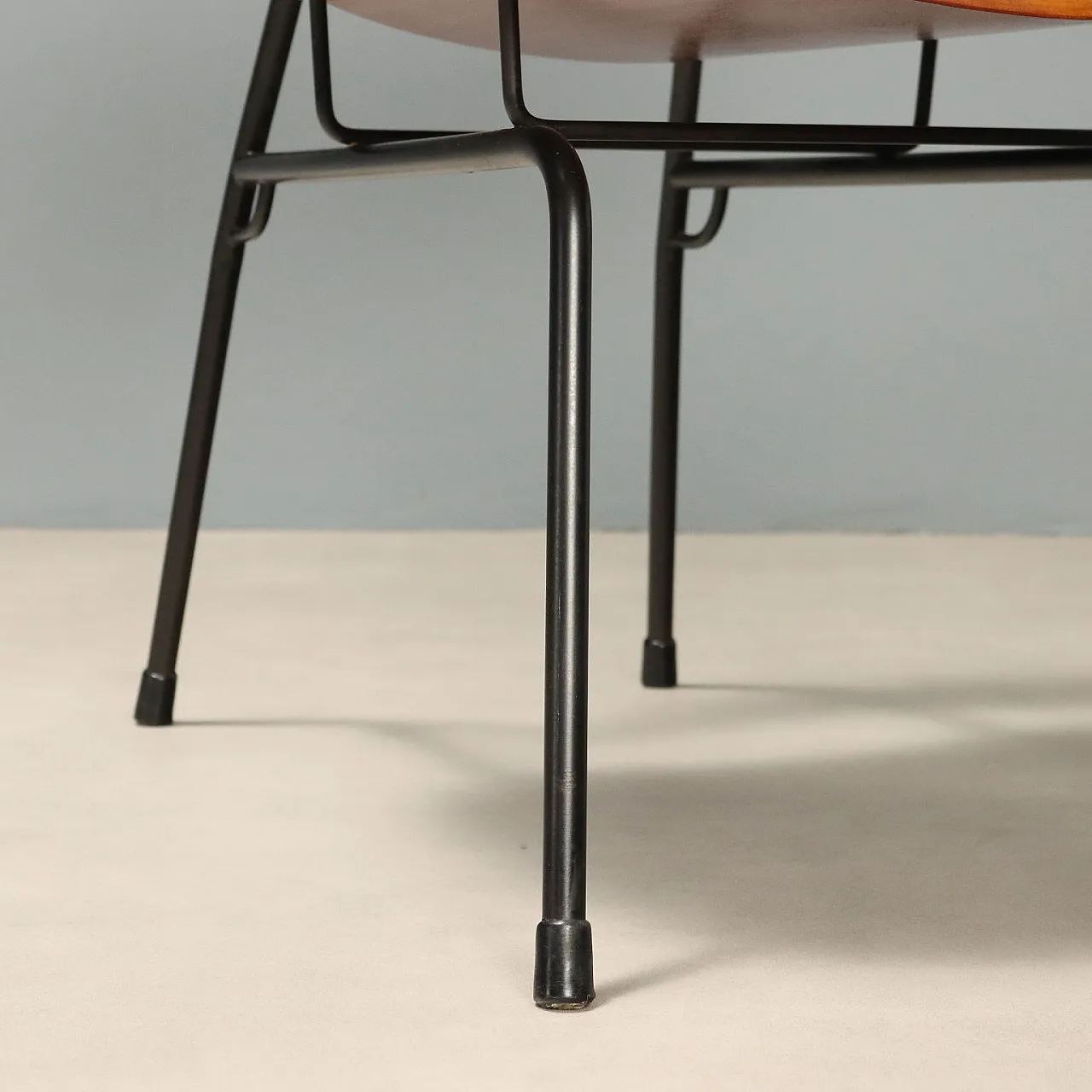 Pair of T armchairs. Silvana Comfort by Carlo Ratti, 1950s 8
