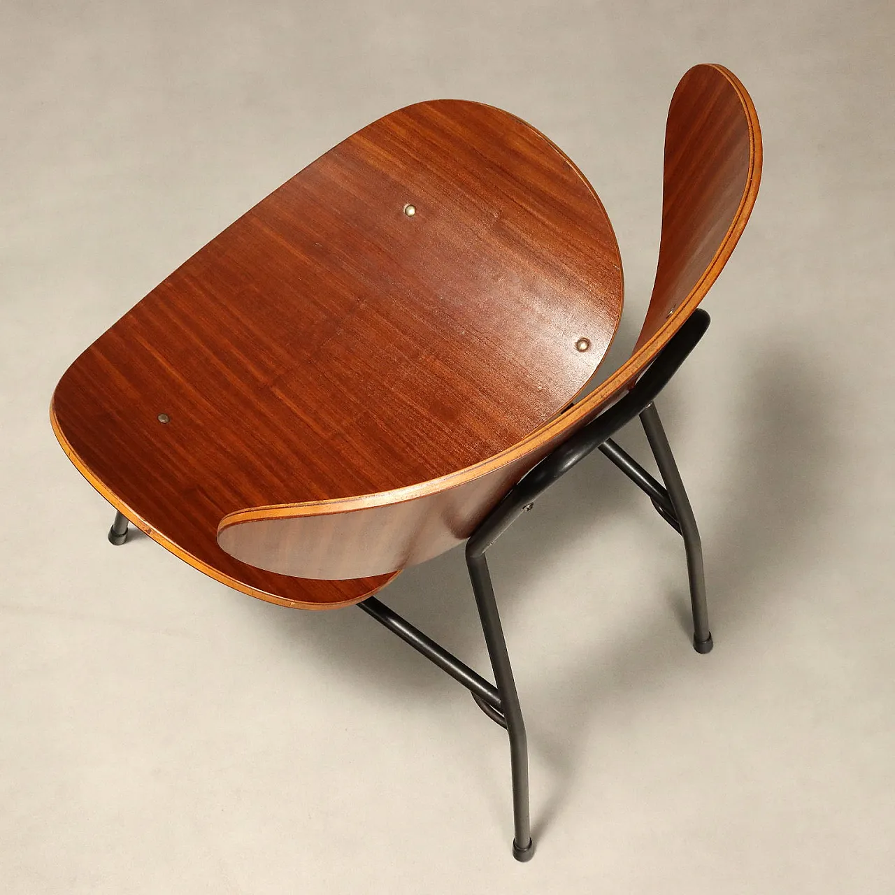 Pair of T armchairs. Silvana Comfort by Carlo Ratti, 1950s 9