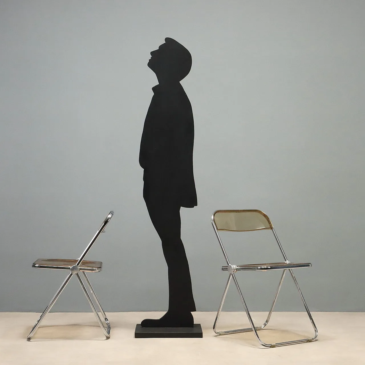 Pair of Plia chairs by Anonima Castelli, 20th century 3