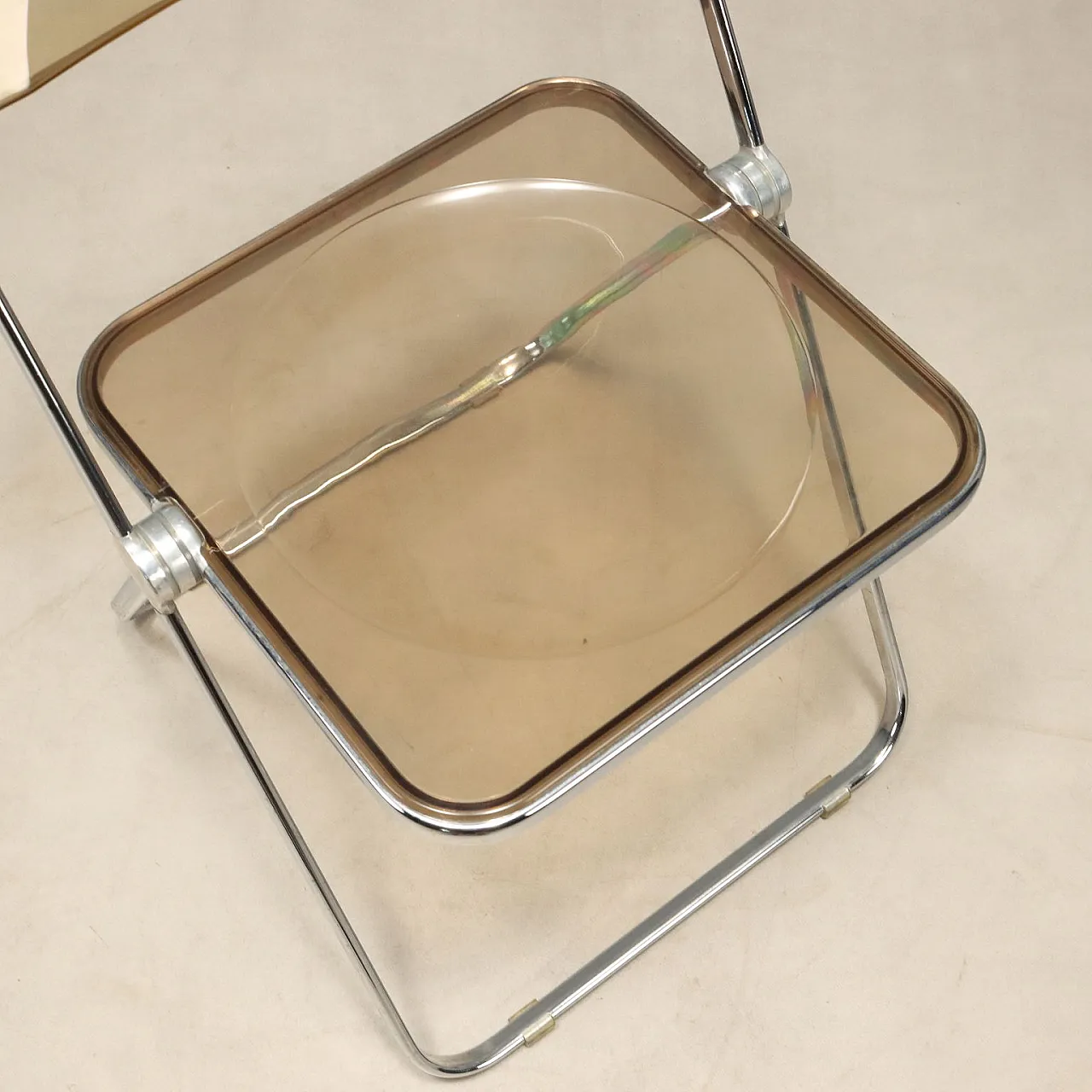 Pair of Plia chairs by Anonima Castelli, 20th century 8