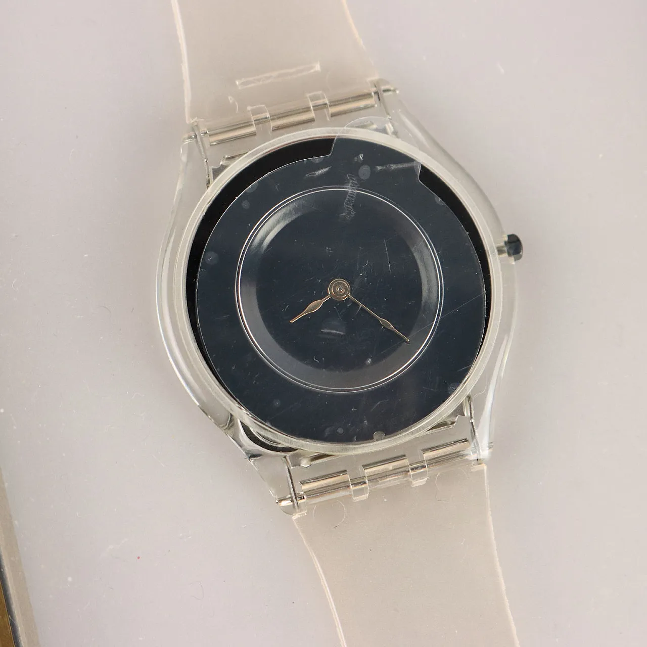 Swatch Plume Savante SFK 114 P con custiodia originale, anni 2000 2