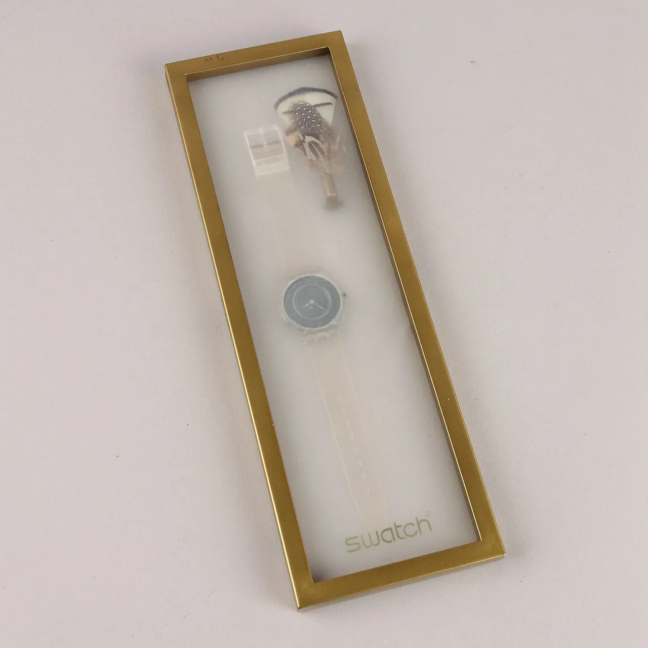 Swatch Plume Savante SFK 114 P con custiodia originale, anni 2000 6