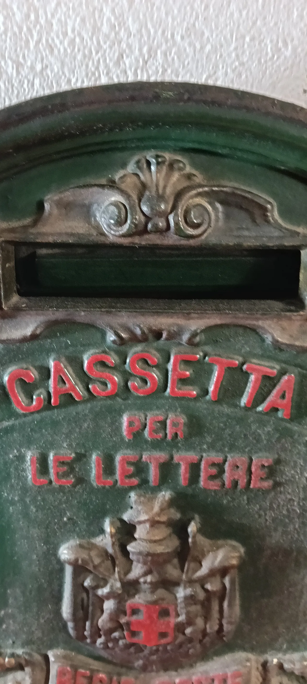 Cassetta delle lettere Regie Poste Italiane, anni '90 8
