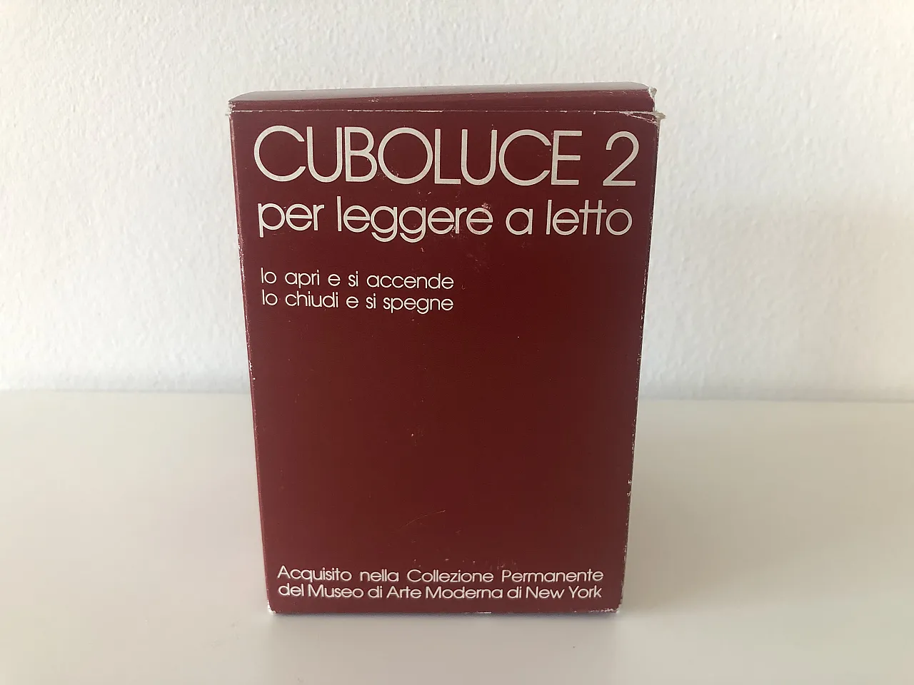 Cuboluce table lamp by Cini & Nils, anni '70 1
