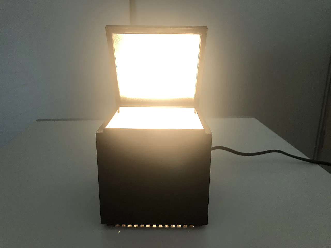 Cuboluce table lamp by Cini & Nils, anni '70 9