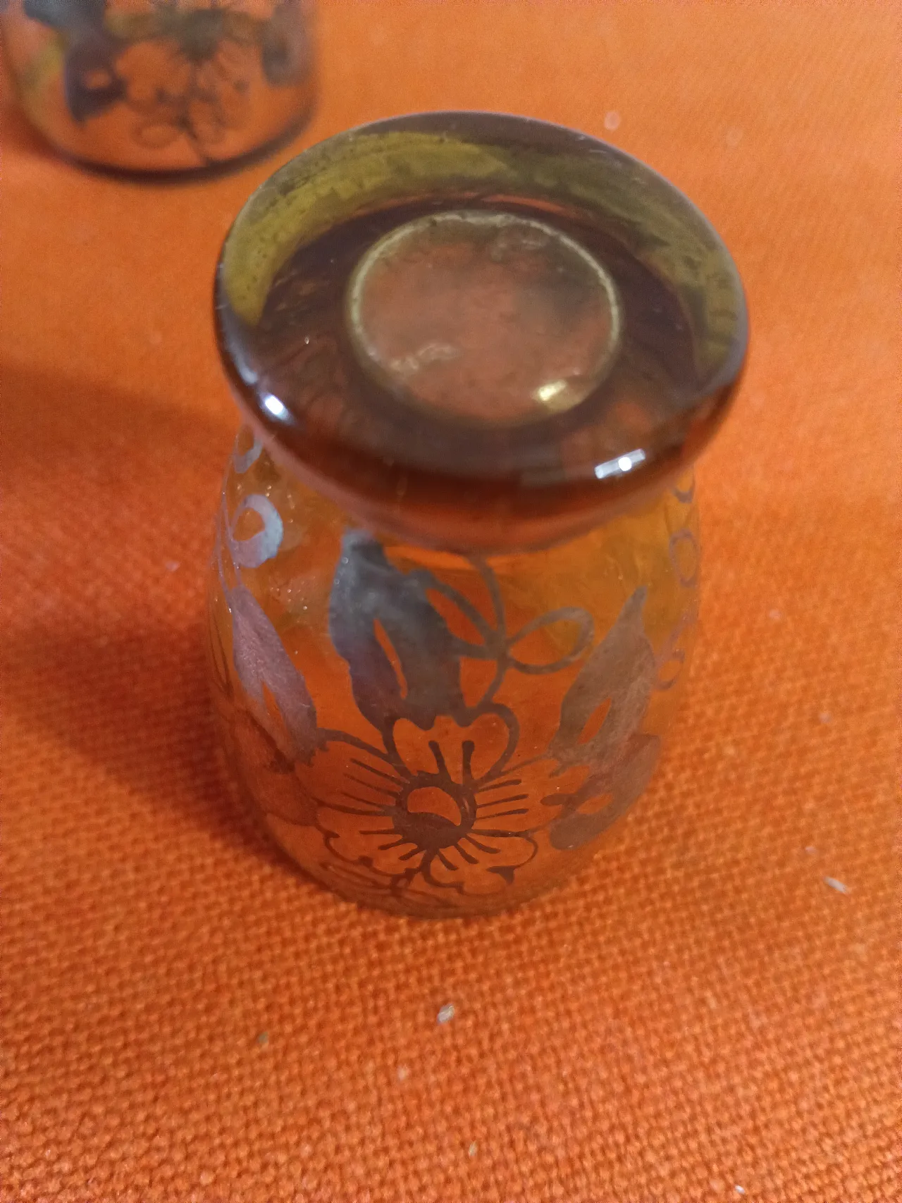 10 bicchierini con vassoio x rosolio primi del 900 italy 8