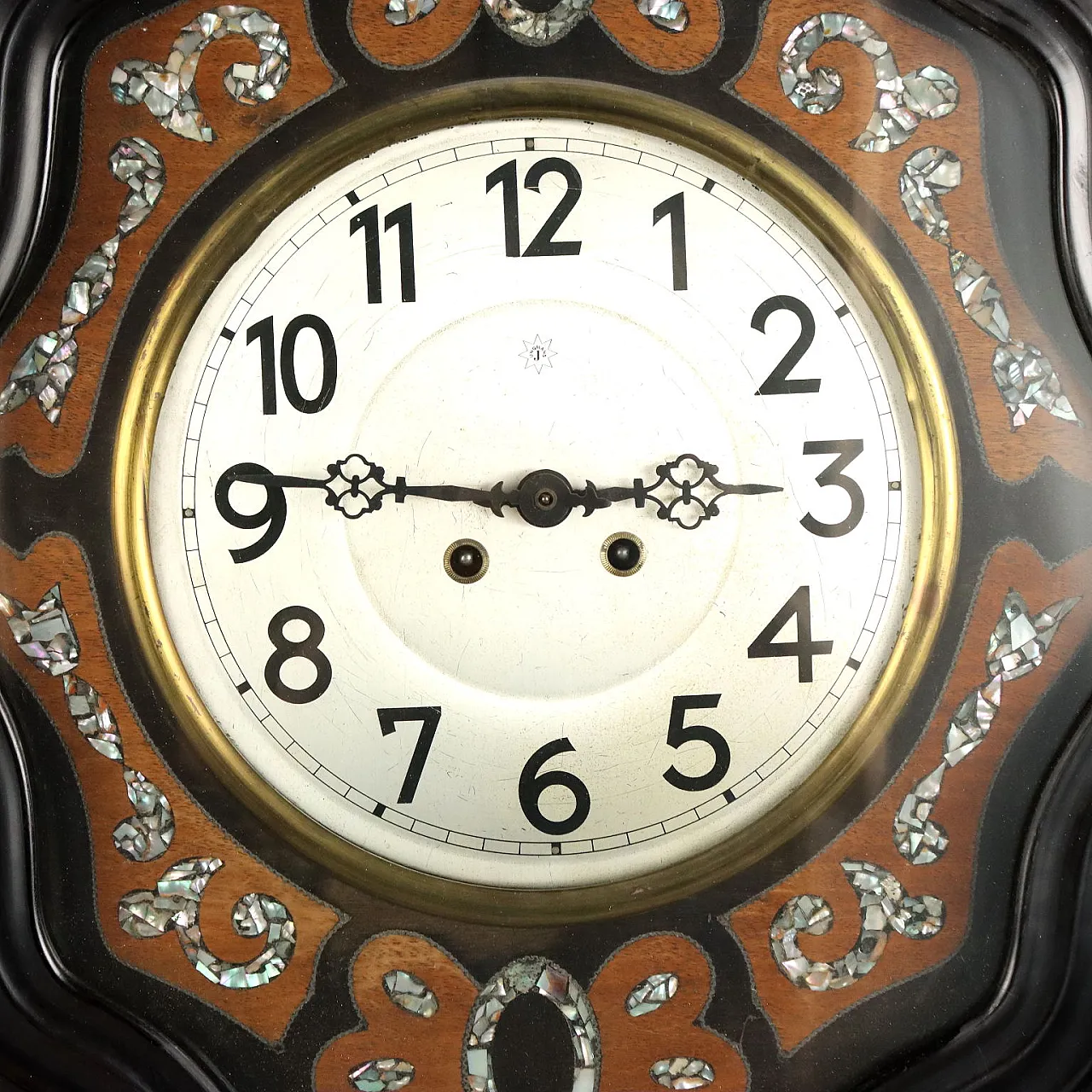 Junghans Bull's Eye wall clock, 19th century 3