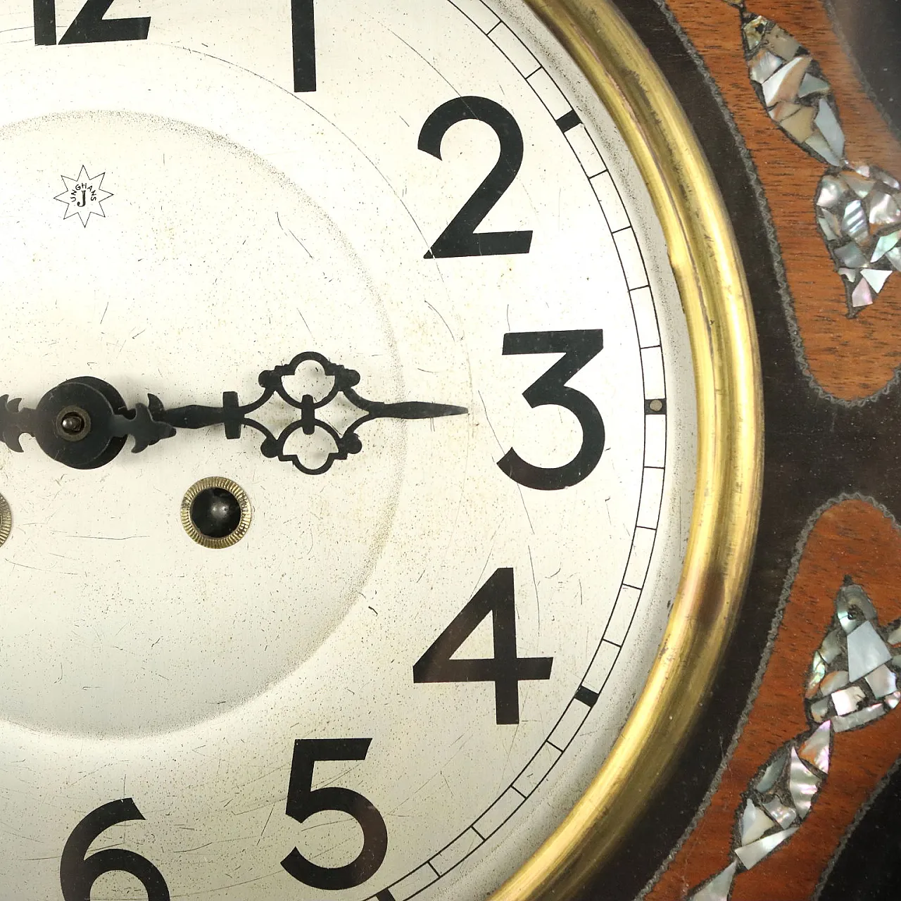 Junghans Bull's Eye wall clock, 19th century 4