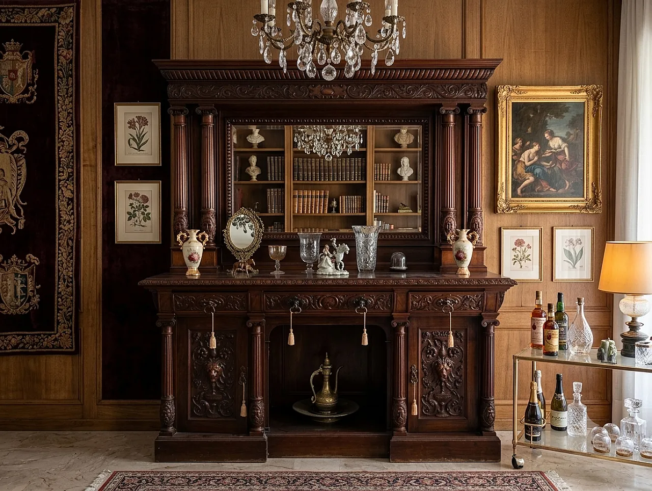 Victorian sideboard by James Shoolbred, 19th century 1