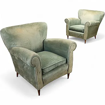 Pair of armchairs, 1950s