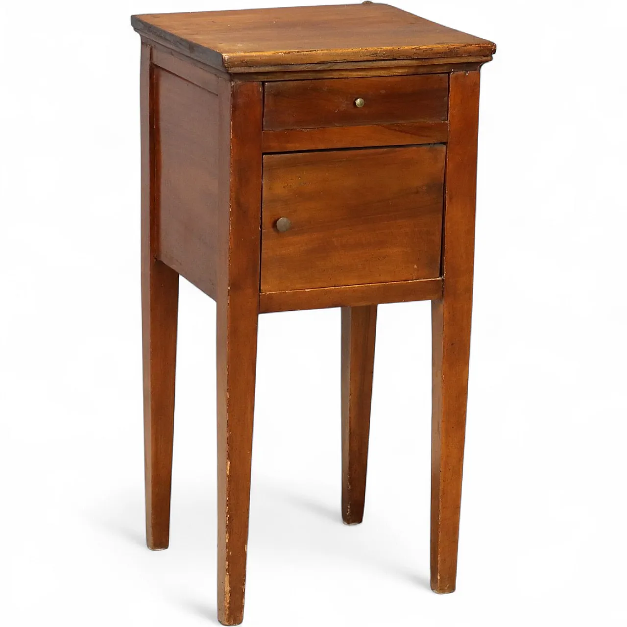 Directoire bedside table in walnut, early 19th century 10
