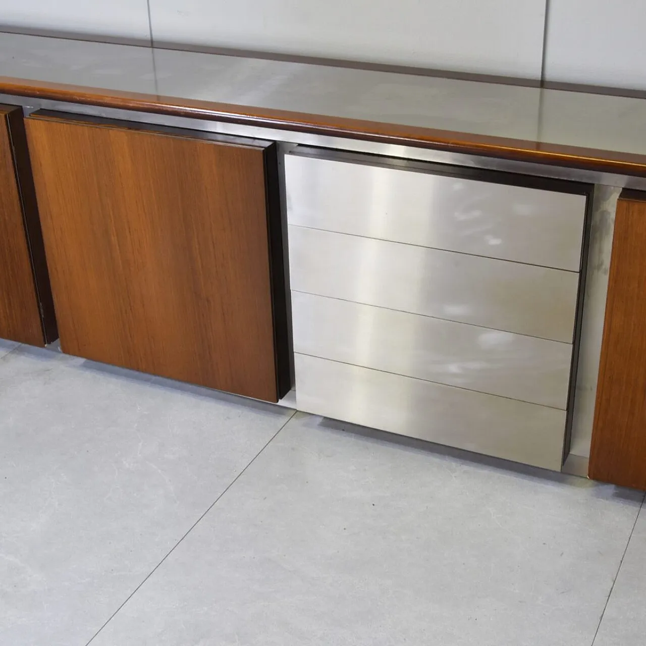 Parioli sideboard by Giotto Stoppino for Acerbis, 1970s 5