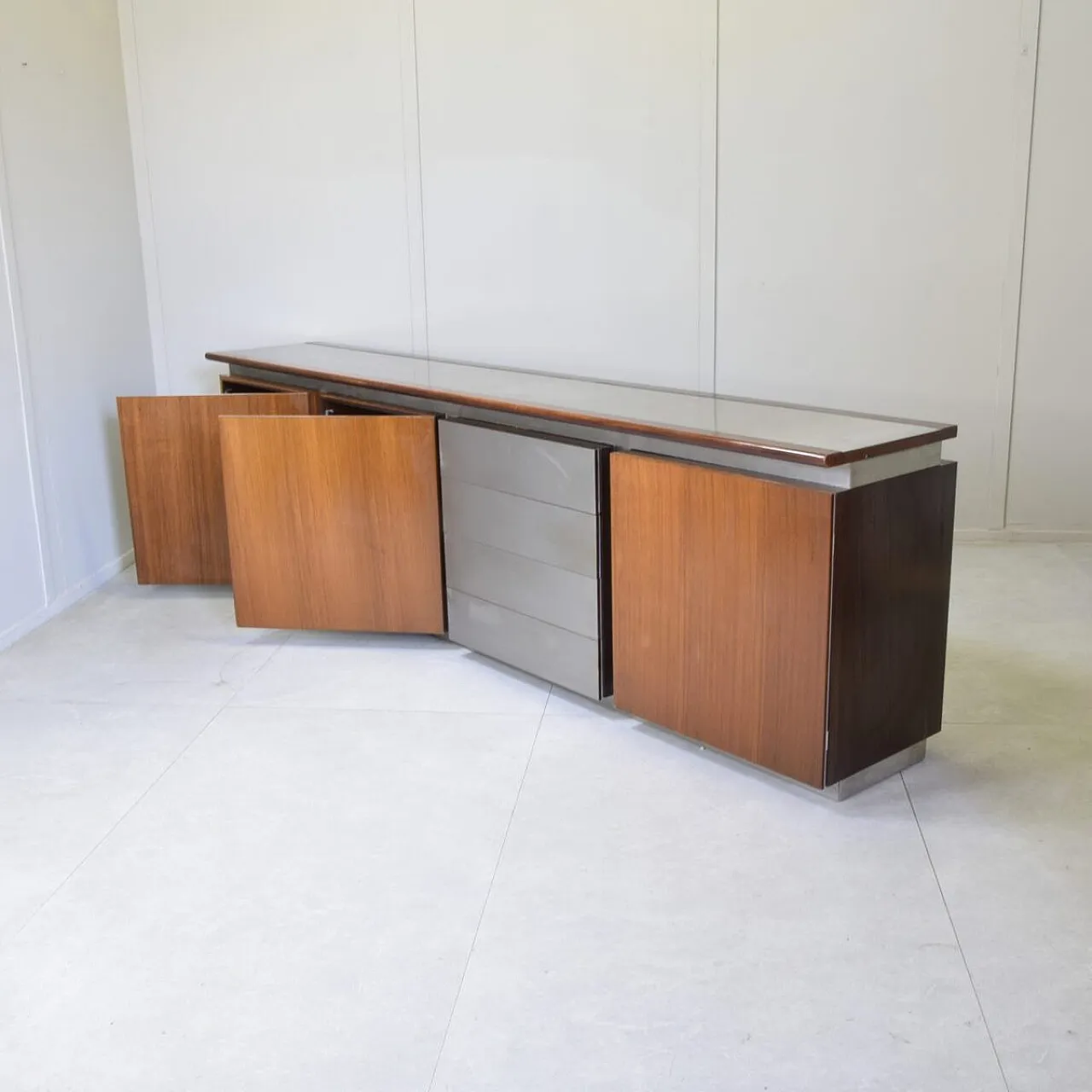 Parioli sideboard by Giotto Stoppino for Acerbis, 1970s 6