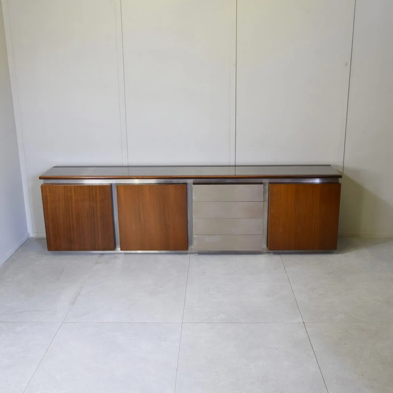 Parioli sideboard by Giotto Stoppino for Acerbis, 1970s 9