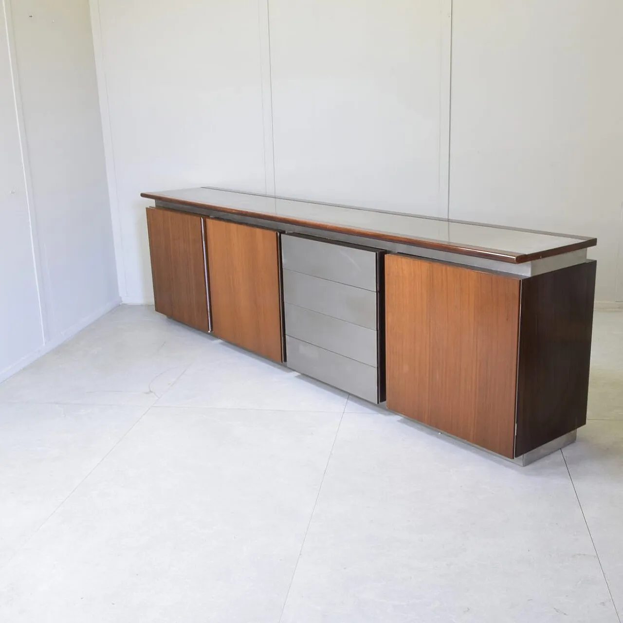 Parioli sideboard by Giotto Stoppino for Acerbis, 1970s 11