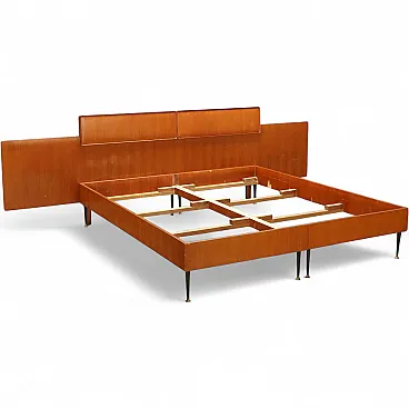 Double bed by Silvio Cavatorta, 1960s