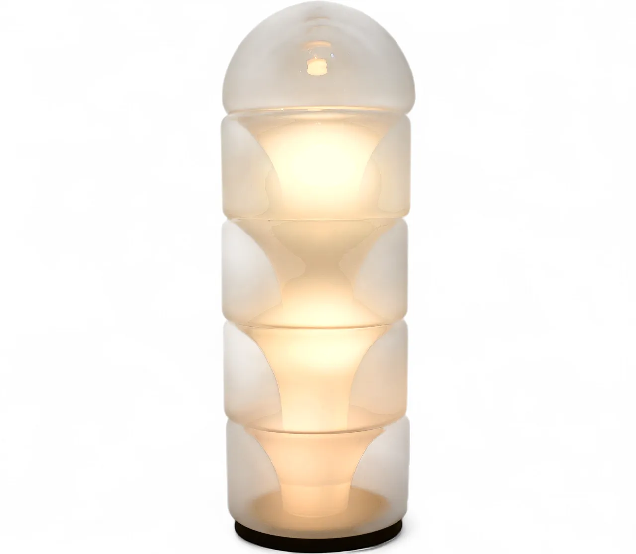 Lampada da terra Sfumato LT316 in vetro di Murano di Carlo Nason per Mazzega 10