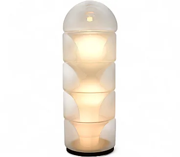 Lampada da terra Sfumato LT316 in vetro di Murano di Carlo Nason per Mazzega