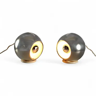 Pair of 591 lamps by Gino Sarfatti for Arteluce, 1960s