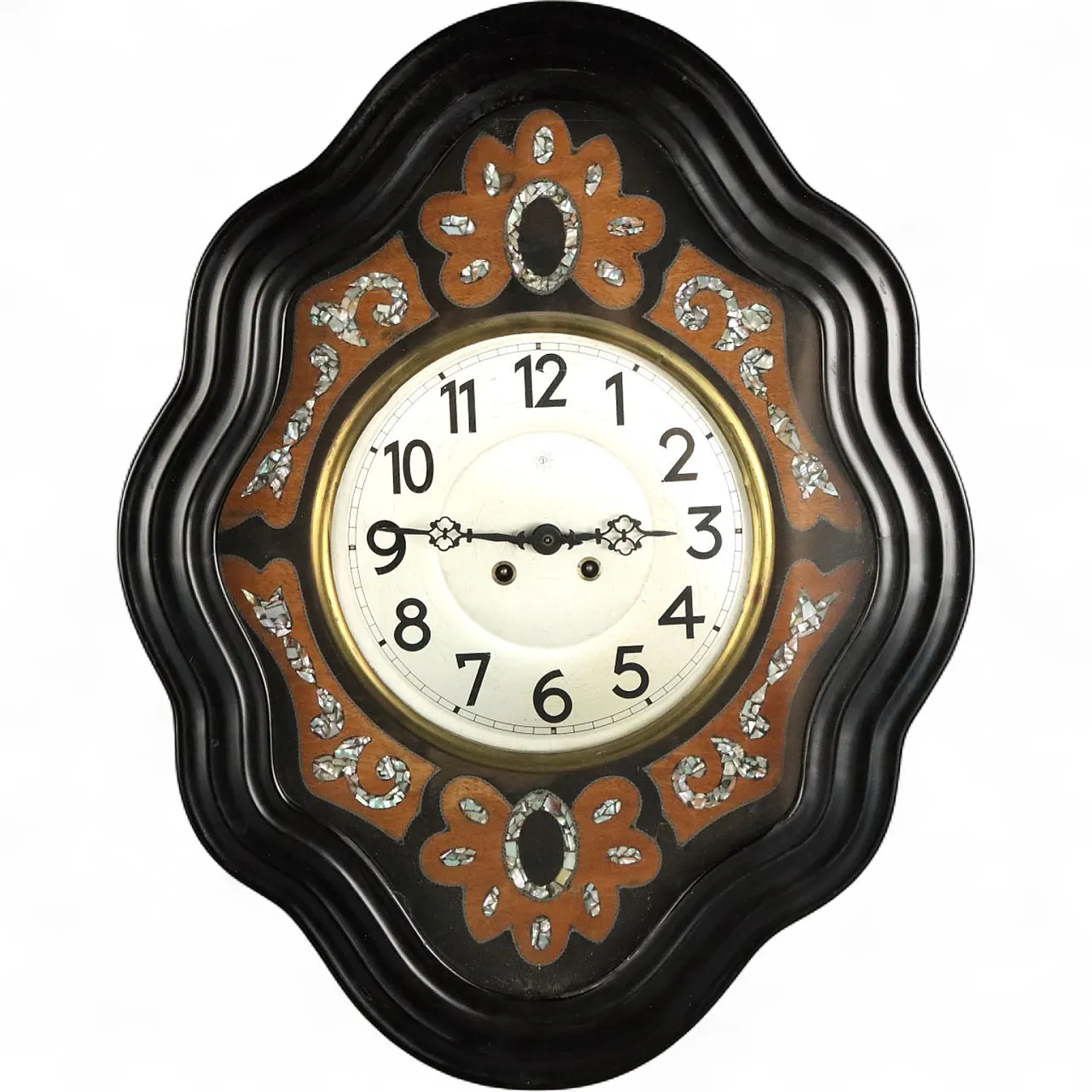 Junghans Bull's Eye wall clock, 19th century 11