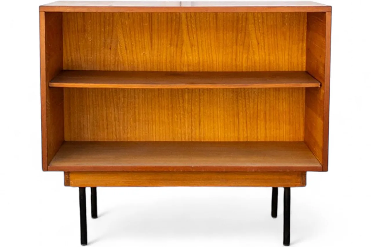 Credenza in legno e ferro di Leonardo Fiori per Isa Bergamo, anni '50 6