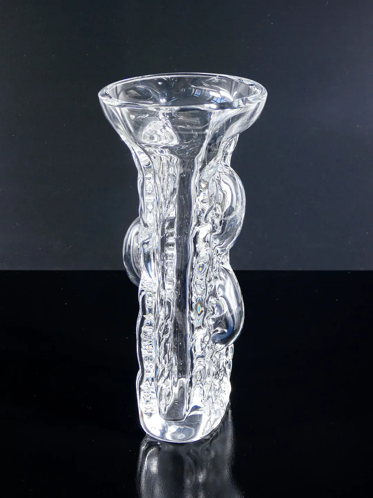 Vaso in vetro soffiato di Peill e Putzler, anni '70 7