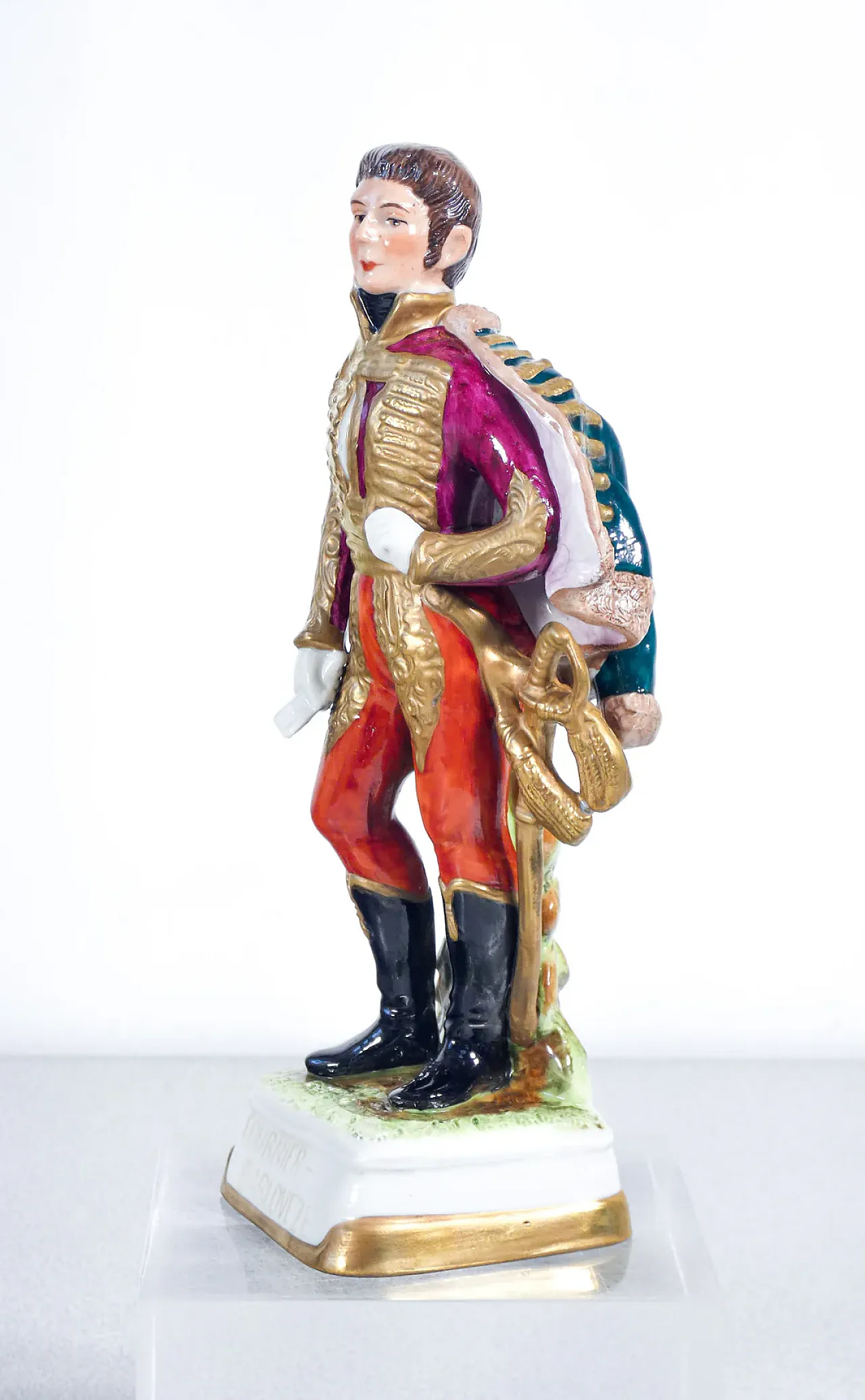 Generale Fournier-Sarlovèze, scultura in porcellana, primo '900 3