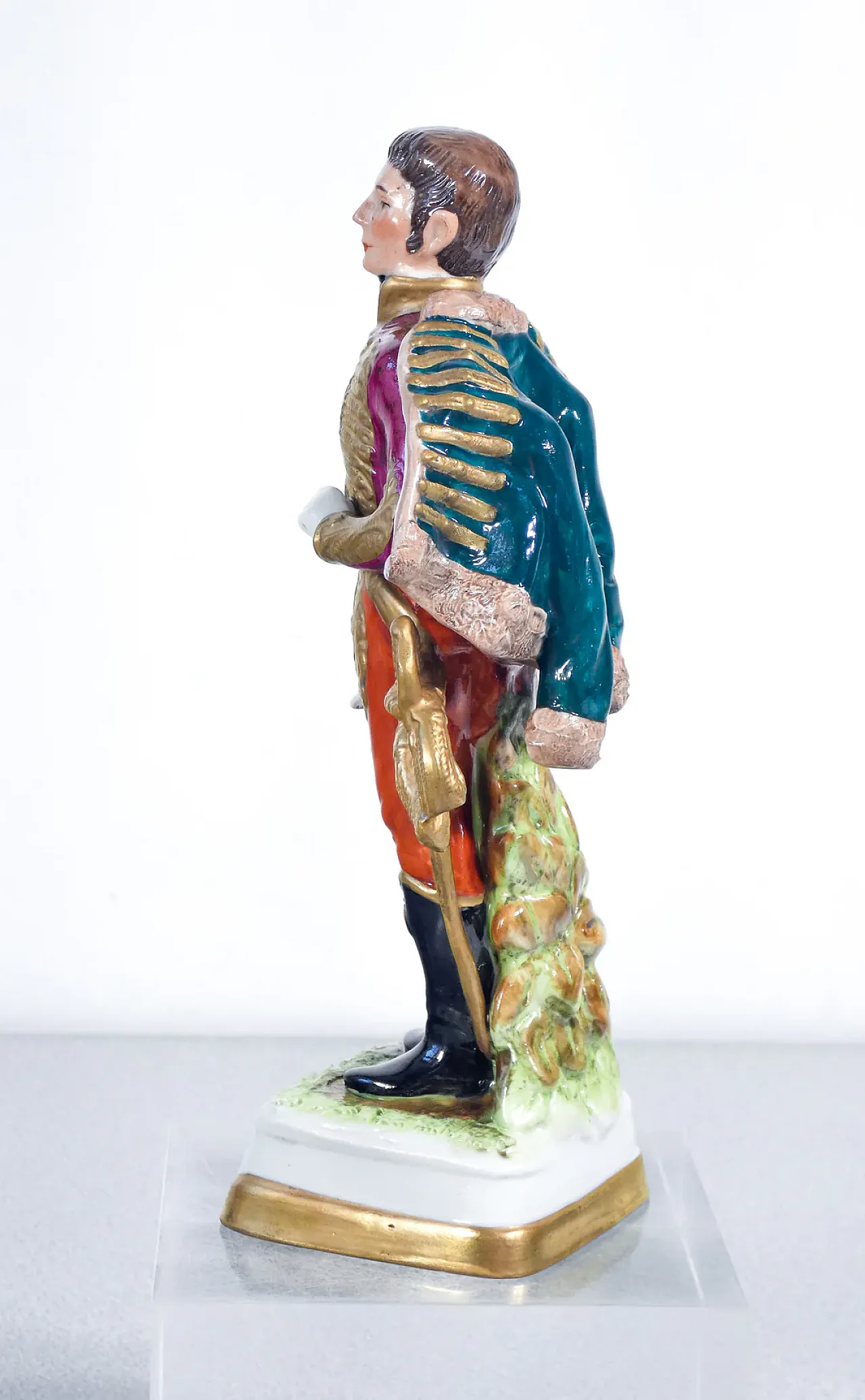 Generale Fournier-Sarlovèze, scultura in porcellana, primo '900 6