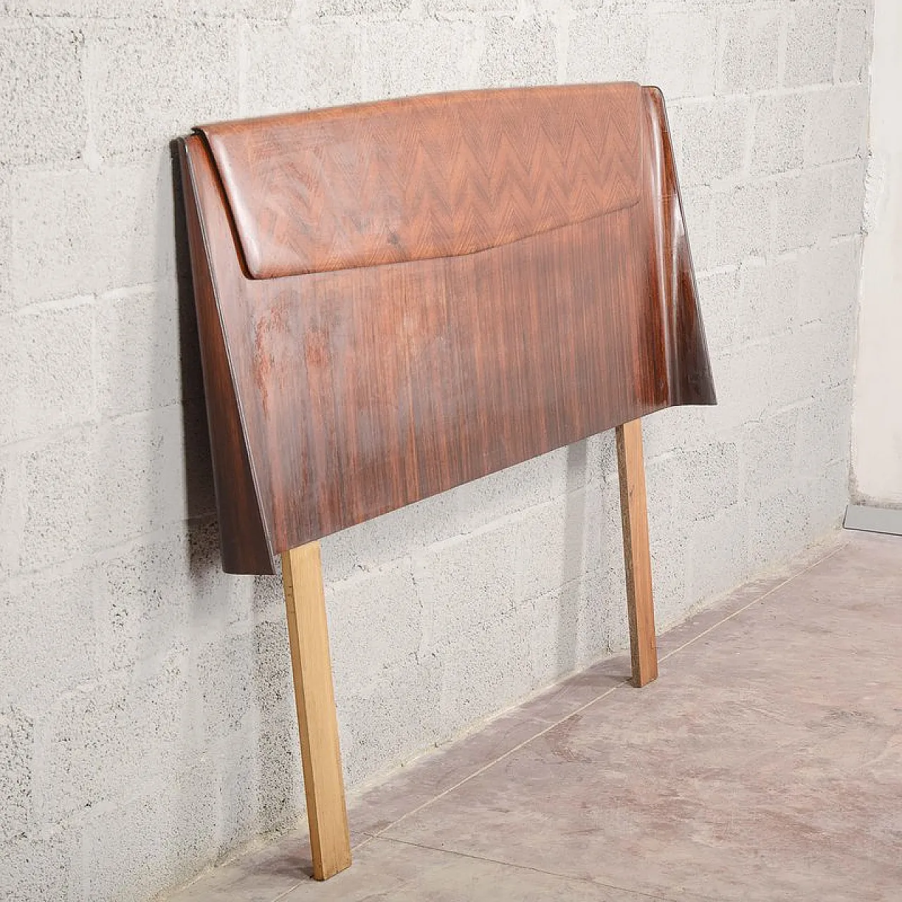 Testiera curva Art Déco, anni '60 2