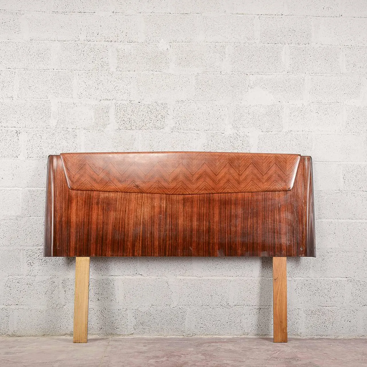 Testiera curva Art Déco, anni '60 8
